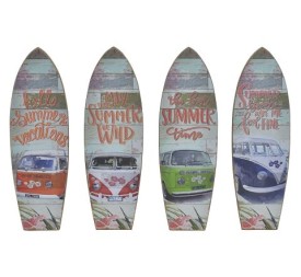 CUADRO MADERA PAPEL 7X1X22 FURGONETA 4 SURT.