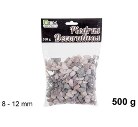 PIEDRA DECORATIVA PULIDA 8-12MM(500 G)