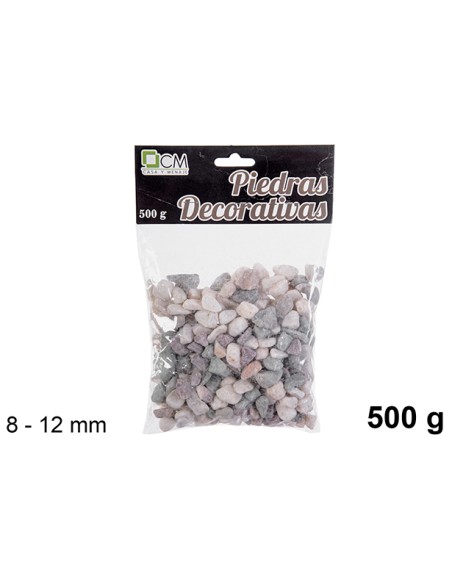 PIEDRA DECORATIVA PULIDA 8-12MM(500 G) PIEDRA DECORATIVA PULIDA 8-12MM(500 G)