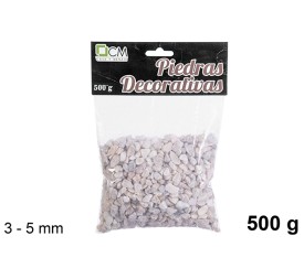 PIEDRA DECORATIVA AMARILLA 3-5MM(500 G)