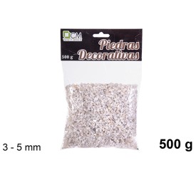 PIEDRA DECORATIVA NATURAL 3-5MM(500 G)