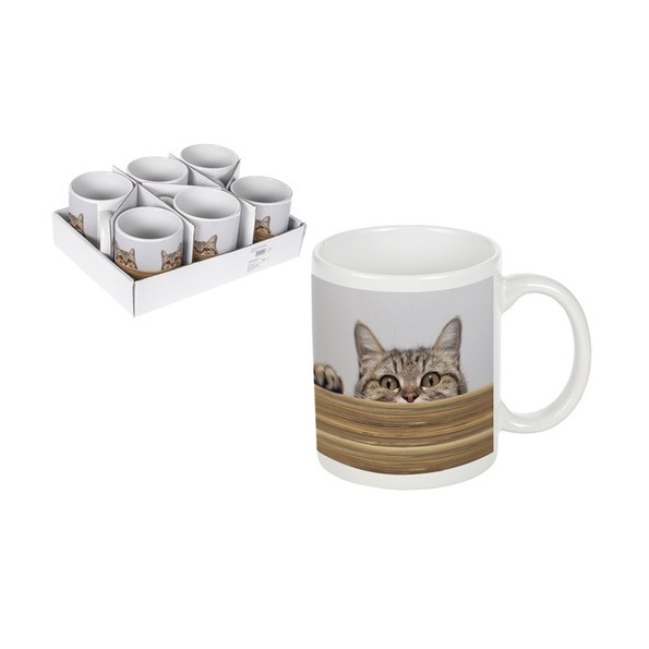 TAZA CERAMICA GATO 2