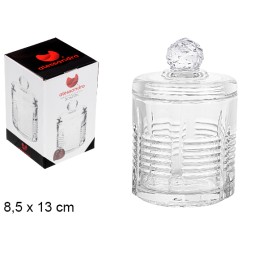 BOMBONERA CRISTAL BOSTON 8.5X13CM