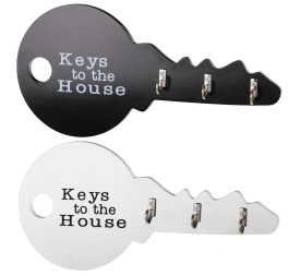 PERCHA LLAVE 2/C MDF 29,50 X 0,80 X 14,50 CM