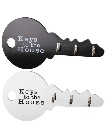 PERCHA LLAVE 2/C MDF 29,50 X 0,80 X 14,50 CM