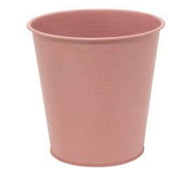 CUBO ZINC CONICO ROSA D16.5H16