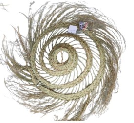 PANTALLA LAMPARA ESPARTO ARTESANAL