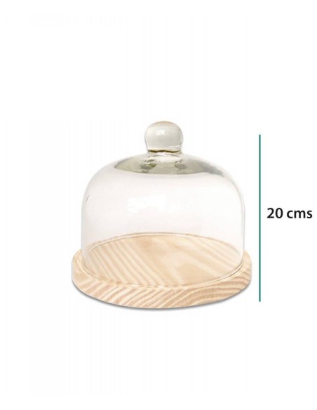 QUESERA NATURA Ø20 H17CM QUESERA NATURA Ø20 H17CM
