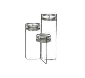 MACETERO METAL HIERRO 47X35X72 GRIS