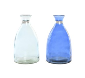 JARRON CRISTAL 13X13X23 PLATEADO 2 SURT.