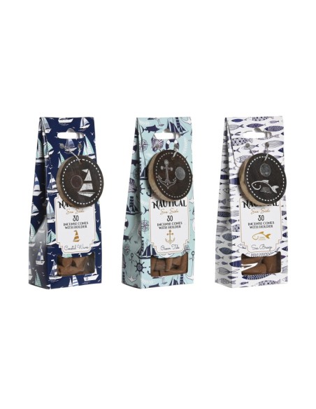 INCIENSO CONO SET 30 AROMA 6X3X16 NAUTICO 3 SURT.