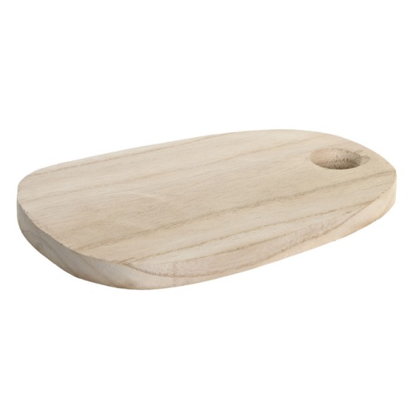 TABLA CORTAR PAULOWNIA 30X18X2 USO DECORATIVO