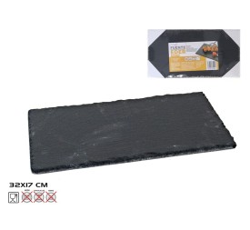 FUENTE EDER RECTANGULAR PIZARRA 32X17