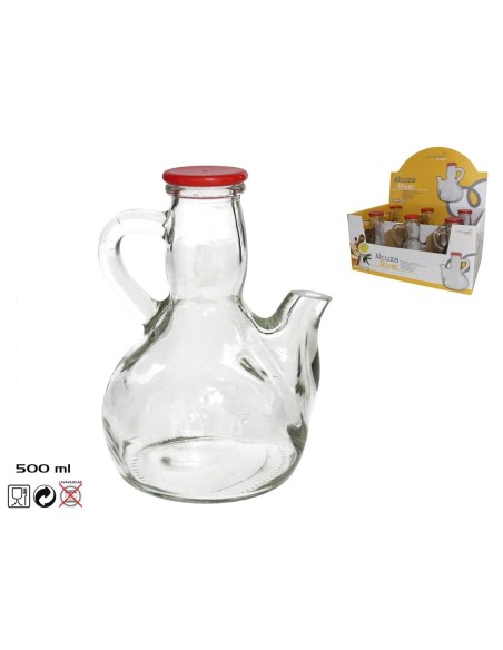 ALCUZA RIVER 460 ML. TRANSP. T/PLASTICO