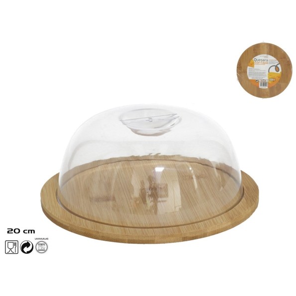 QUESERA CON TAPA 20 CM