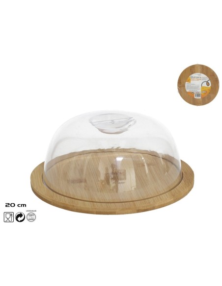 QUESERA CON TAPA 20 CM