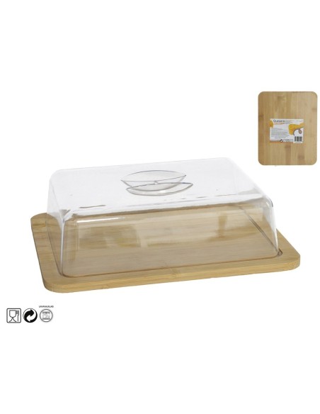 QUESERA CON TAPA 24.5X19,5 CM