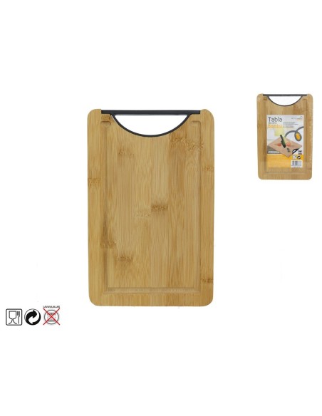 TABLA CORTE BAMBU 26X16X1,8 CM ASA