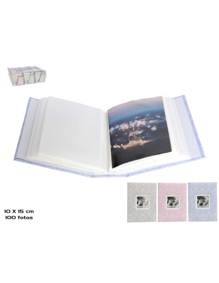 ALBUM 100 FOTOS 10X15 FALLING C/REC SLIP
