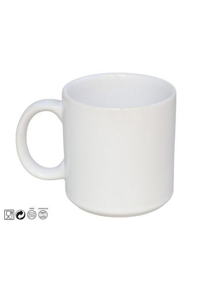 TAZA 330ML BIONA - BLANCO