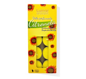 ESTUCHE 10 TEALIGHTS CITRONELA