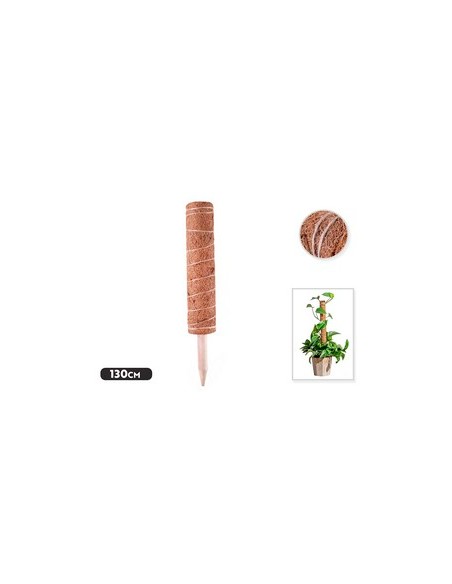 TUTOR DE COCO CON YUTE ESPIRAL 130/150cm