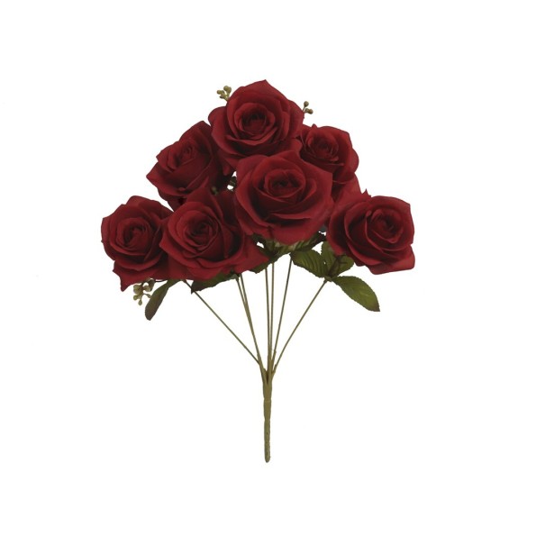 RAMO ROSAS AUTUMN X 7-43 CM (ROJO)