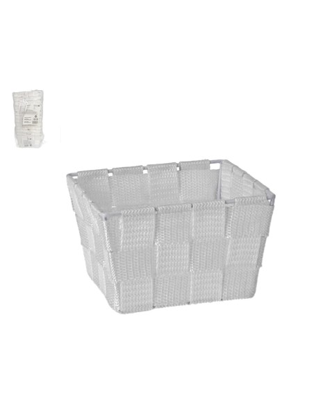 CESTA DUNIA 14X14X9CM - BLANCO CESTA DUNIA 14X14X9CM - BLANCO