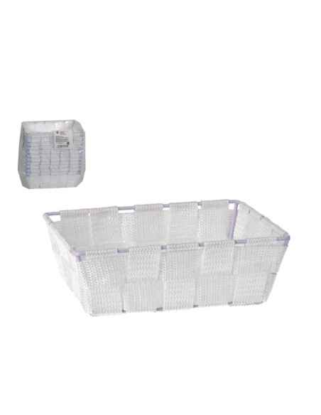 CESTA DUNIA 18X14X6.5CM - BLANCO CESTA DUNIA 18X14X6.5CM - BLANCO