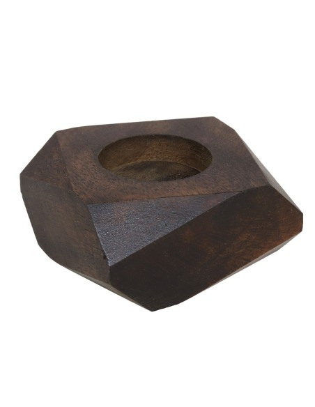 PORTAVELA GEO MADERA 7.5CM