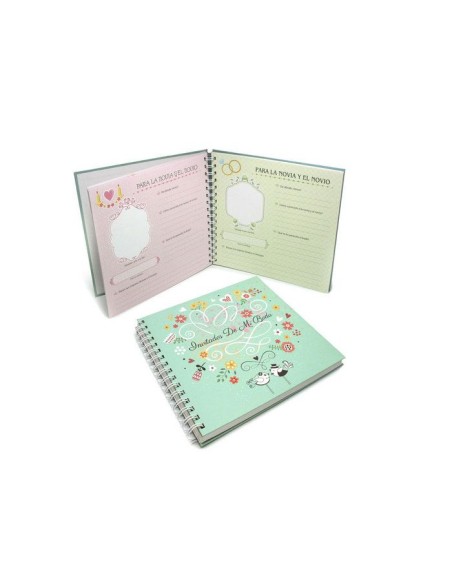 LIBRO RECUERDOS INVITADOS DE BODA 48 H.