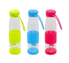 BOTE. CRIS. 420ML C/PROTEC. SILICONA