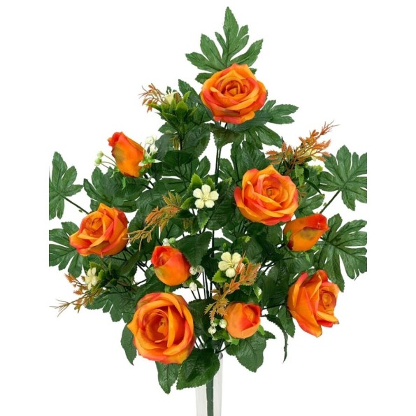 R.U/C. ROSA/CAPULLITO X14 NARANJA 56cm (E594-3)