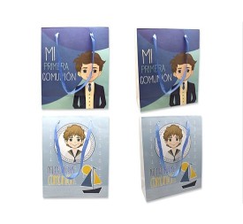 MI PRIMERA COMUNION BOLSA PAPEL NIÑO