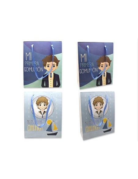 MI PRIMERA COMUNION BOLSA PAPEL NIÑO