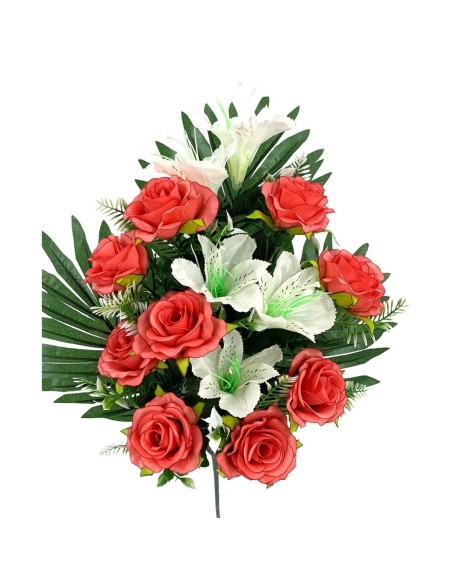 R.U/C.ROSA/ASTROMELIA X14 NARANJA 58cm (A224-3)