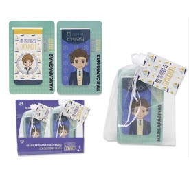 PRIMERA COMUNION MARCAPAGINAS IMANTADO BOLSITA SED