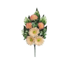 CONJUNTO GERBERAS-CRIS. X 9-47 CM (TE)