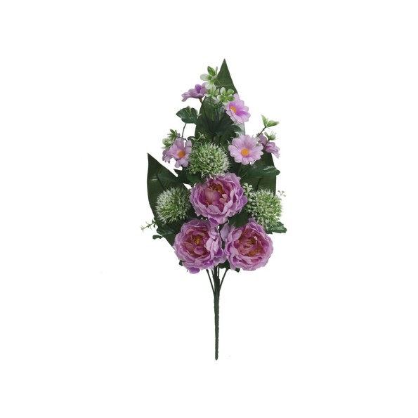 CONJUNTO PEONIAS X 9-50 CM (MALVA)