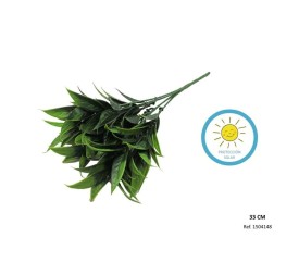 COLGANTE HOJAS VERDES 33CM