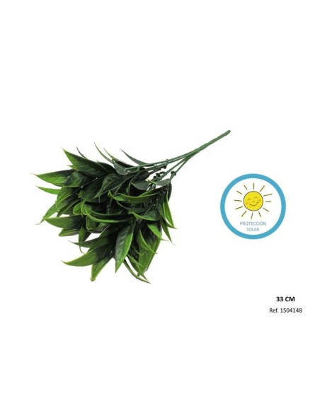 COLGANTE HOJAS VERDES 33CM