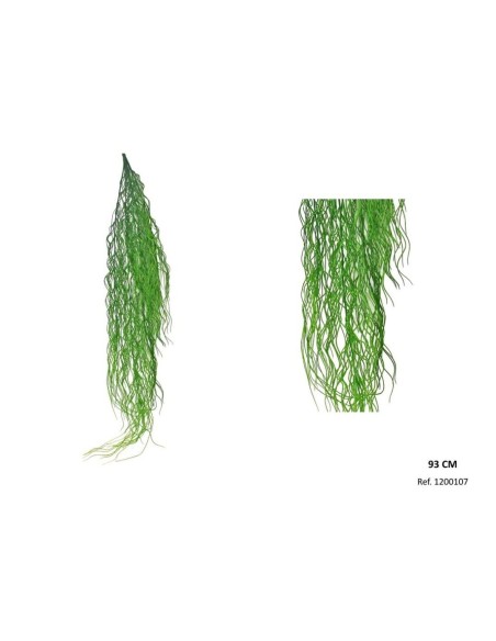 COLGANTE ALGAS SILVESTRES 93CM VERDE