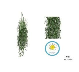 COLGANTE HIERBA BLANCO 90CM PARA EXTERIOR