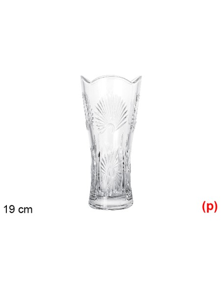 FLORERO CRISTAL REQUENA 19CM