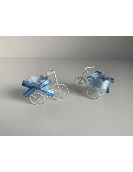 DETALLES CARRITO METAL AZUL 9X5.5X8CM