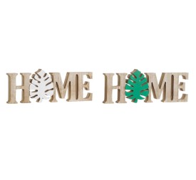 DECORACION MADERA 30X2,5X11 HOME TROPICAL 2 SURT