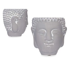 MACETA CEMENTO BUDA 12CM