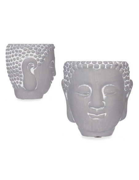 MACETA CEMENTO BUDA 12CM