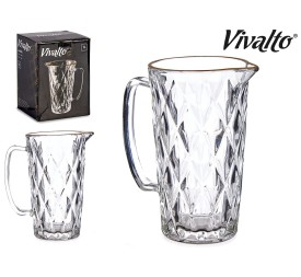 JARRA AGUA 1L DIAMANTE FILO ORO