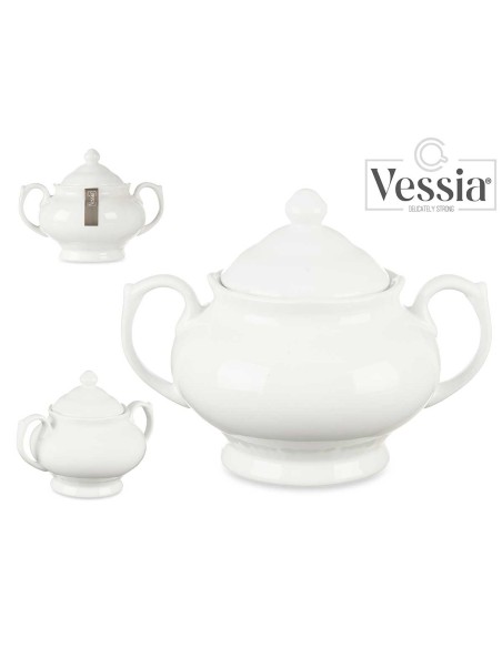 AZUCARERO CON ASA Y TAPA BLANCO 450 ML